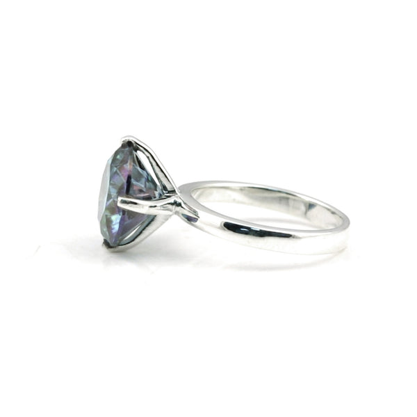3.00 Ct Round Cut Lab Grown Diamond Ring - GEMHUB & CO. - View 2