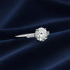 3.50 Ct Round Cut Lab Grown Diamond Ring - GEMHUB & CO. - View 4