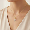 2 Ct Pear Cut Lab Grown Diamond Pendant - GEMHUB & CO. - View 6