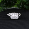 3.60 Ct Radiant Cut Lab Grown Diamond Ring - GEMHUB & CO. - View 3