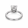3.30 Ct Emerald Cut Lab Grown Diamond Ring - GEMHUB & CO. - View 3