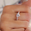2.50 Ct Certified White Moissanite Ring New Year Ring for Women 18K Gold Plated Ver 18K Gold Plated