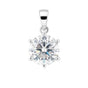 3.50 Ct Round Cut Lab Grown Diamond Pendant VS1 | 18k Gold Vermeil | Gift for Her