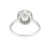 GEMHUB & CO. 3.00 Ct oval cut lab grown diamond ring with VS1 clarity in 18k gold vermeil.