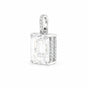 4.50 Ct Emerald Cut Lab Grown Diamond Pendant — VS1 Clarity, 18k Gold Vermeil