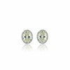 GEMHUB & CO. 10ct oval aquamarine dangle earrings in 925 sterling silver with intricate rope-style bezel.