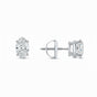 IGI F/VS 1 Ct Marquise Lab Created Grown Diamond Earrings 950 Platinum Screw