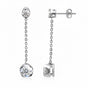 7.30 Ct Moissanite Drop Dangle Earrings Gift for Women Wife Anniversary Birthday Wedding