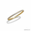 6 carat natural diamond tennis bracelet in 14k yellow gold, GH/VS clarity