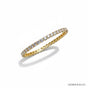 Timeless GH/VS 6Ct Natural Diamond Tennis Bracelet 14k Yellow Gold For Wedding