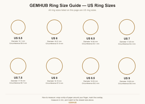 Solid Gold Statement Band Ring with Round Lab Grown Diamond Accent — 18K Solid Gold