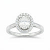 EGL Certified 4.50 Ct. Moissanite Oval Cut Ring 925 Sterling Silver Women Fine J