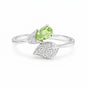 Moissanite Round Solitaire Ring 3.00 Ct. 925 Sterling Silver Engagement Fine Jew