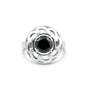 4.00 Ct. Moissanite Round Solitaire Ring 925 Sterling Silver Birthday Fine Jewel