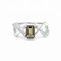 Topaz Gemstone Ring 7.00 Ct. Emerald Cut 925 Sterling Silver Birthday Gift Her