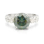 Moissanite Round Solitaire Ring 4.30 Ct. 925 Sterling Silver Wedding Fine Jewelr