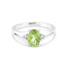 Amethyst Oval Cut Ring 7.80 Ct. 925 Sterling Silver Gift for Her Women
