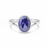 Amethyst Oval Cut 3.75 Ct. Gemstone Ring 925 Sterling Silver Women Gift