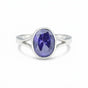 Amethyst Oval Cut 3.75 Ct. Gemstone Ring 925 Sterling Silver Women Gift