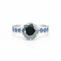 Moissanite Gemstone Ring 5.65 Ct. Round Cut 925 Sterling Silver Engagement Gift