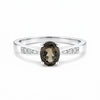Topaz Oval Solitaire Ring 2.50 Ct. 925 Sterling Silver Valentine's Day Fine Jewe
