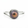 Pearl Oval Solitaire Gemstone Ring 2.65 Ct. 925 Sterling Silver Women Gift Her