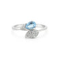 Aquamarine Pear Cut 6.50 Ct. Gemstone Ring 925 Sterling Silver Women Gift
