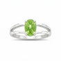 Amethyst Oval Cut Ring 2.00 Ct. 925 Sterling Silver Gift for Her Women