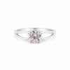 Moissanite Round Cut 5.50 Ct. Gemstone Ring 925 Sterling Silver Women Gift