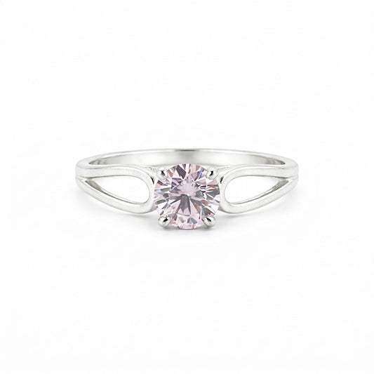 Moissanite Round Cut 5.50 Ct. Gemstone Ring 925 Sterling Silver Women Gift