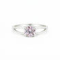 Moissanite Round Cut 5.50 Ct. Gemstone Ring 925 Sterling Silver Women Gift