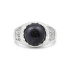 Pearl Round Solitaire Ring 1.20 Ct. 925 Sterling Silver Anniversary Fine Jewelry