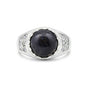 Pearl Round Solitaire Ring 1.20 Ct. 925 Sterling Silver Anniversary Fine Jewelry