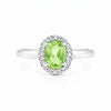 Amethyst Oval Cut Ring 2.65 Ct. 925 Sterling Silver Gift for Her Women