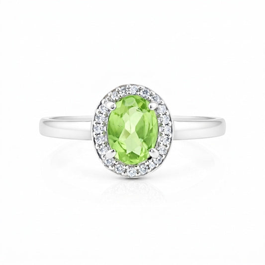 Amethyst Oval Cut Ring 2.65 Ct. 925 Sterling Silver Gift for Her Women