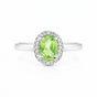 Amethyst Oval Cut Ring 2.65 Ct. 925 Sterling Silver Gift for Her Women
