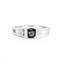 Topaz Round Solitaire Gemstone Ring 2.55 Ct. 925 Sterling Silver Women Gift Her