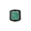 1.95 Ct. Emerald Emerald Solitaire Ring 925 Sterling Silver Anniversary Fine Jew