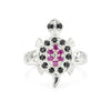 Pink Ruby Round Cut Solitaire Ring 2.28 Ct. 925 Sterling Silver Gift for Her