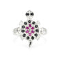 Pink Ruby Round Cut Solitaire Ring 2.28 Ct. 925 Sterling Silver Gift for Her