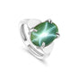 Sapphire Gemstone Ring 7.00 Ct. Oval Cabochon Cut 925 Sterling Silver Birthday G