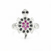 Round Cut Ruby Ring in 925 Sterling Silver 5.00 Ct Pink for Anniversary