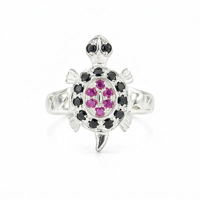 Round Cut Ruby Ring in 925 Sterling Silver 5.00 Ct Pink for Anniversary