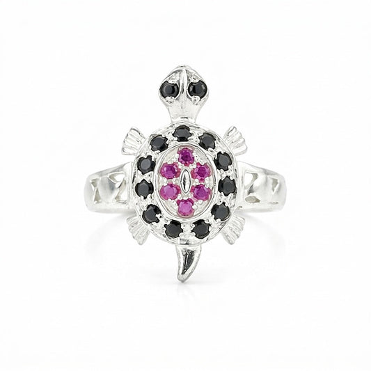 Round Cut Ruby Ring in 925 Sterling Silver 5.00 Ct Pink for Anniversary