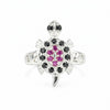 Round Cut Pink Ruby 8.00 Ct Ring in 925 Sterling Silver for Women Luxury Style