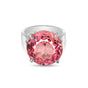 Tourmaline Round Solitaire Gemstone Ring 3.80 Ct. 925 Sterling Silver Women Gift