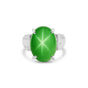 Sapphire Oval Cabochon Cut 6.50 Ct. Gemstone Ring 925 Sterling Silver Women Gift