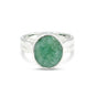 Emerald Oval Cut 5.50 Ct. Gemstone Ring 925 Sterling Silver Women Gift