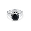 Round Cut Moissanite Ring 2.80 Ct. 925 Sterling Silver Eternity Band Gift for He