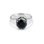 Round Cut Moissanite Ring 2.80 Ct. 925 Sterling Silver Eternity Band Gift for He
